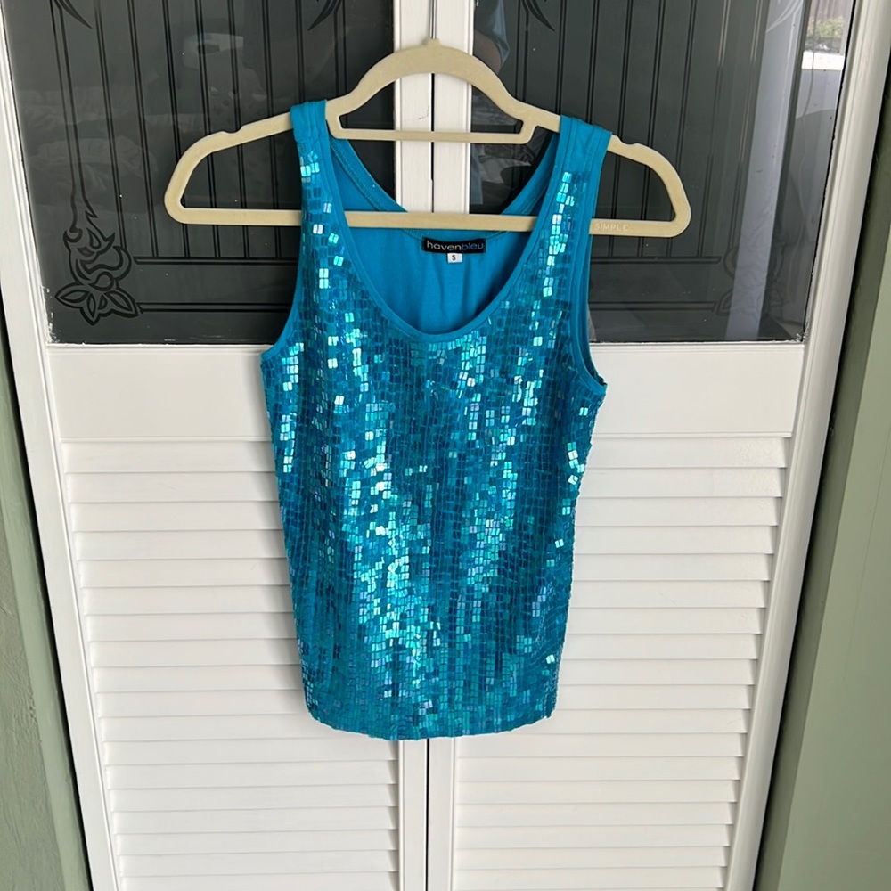Small Blue Tank Top from havenbleu
